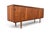 Wood Danish Modern Square Pull Credenza in Teak For Sale - Image 7 of 9