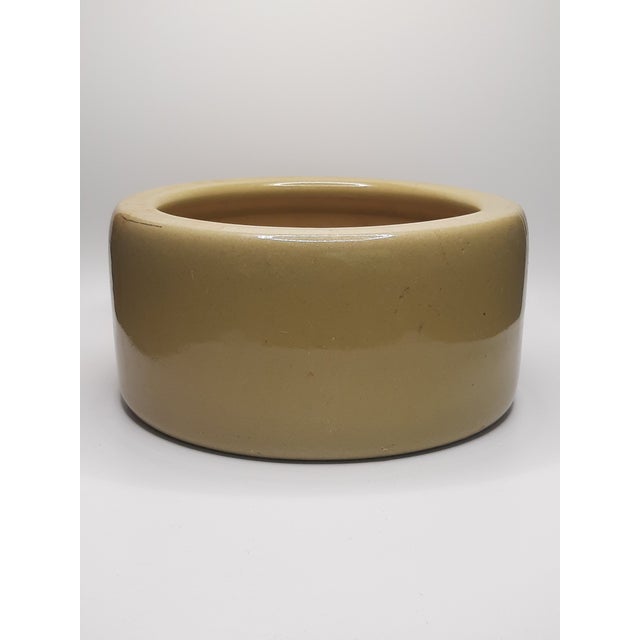 Art Deco Crock Pottery Dog Bowl For Sale In Fayetteville, AR - Image 6 of 10