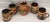 This charming vintage Pennsbury Pottery five-piece serving set was handcrafted in Morrisville, Pennsylvania and...