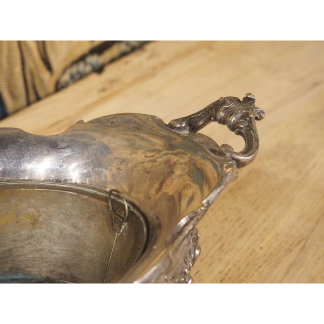 More information coming soon… The elaborate motifs of this silvered bronze jardiniere are quite impressive. Hidden amongst...