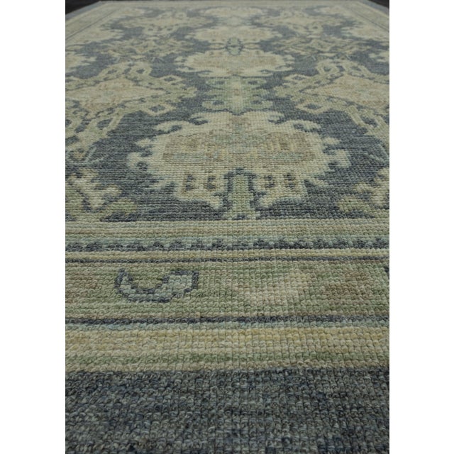 Early 21st Century Turkish Oushak Rug 4'11" x 7'1" #17247 For Sale - Image 5 of 8