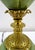 Antique French Neoclassical Green Onyx and Gilt Bronze Garland and Satyr Mounts Table Lamp For Sale - Image 14 of 17