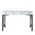 David Francis Swirl Writing Desk - Light Blue For Sale - Image 4 of 9