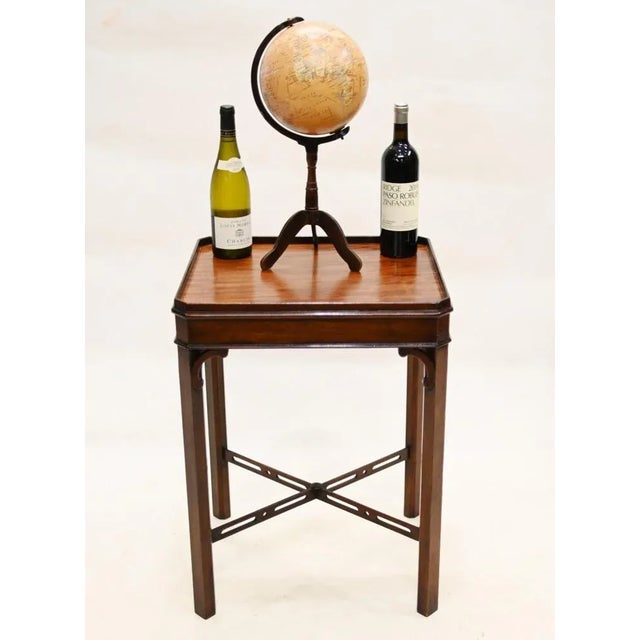 Victorian Side Table Mahogany For Sale - Image 3 of 9