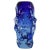 Art Glass Blue Vase in Blown Glass attributed to Börne Augustsson, 1940s For Sale - Image 13 of 13
