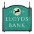 Vintage Iron and Tole Lloyds Bank Black Horse Sign For Sale