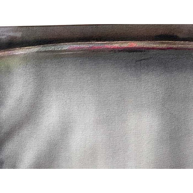 "Floating Frame" Abstract Purple and Grey by Betty Marvin For Sale In Los Angeles - Image 6 of 7