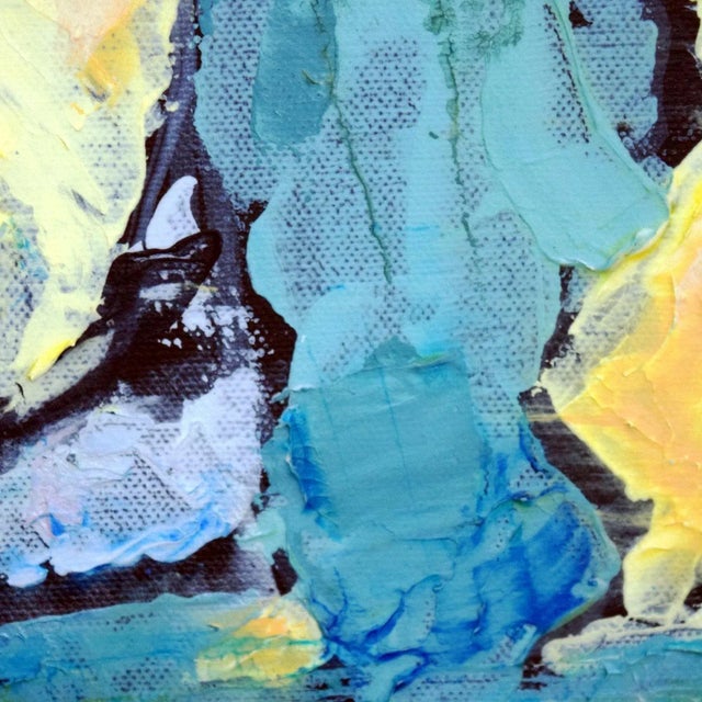 Abstract Andrew Francis "Weight Of Air V" Abstract Mixed Media 2019 For Sale - Image 3 of 5