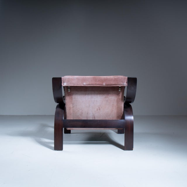 Marco Zanuso Woodline Armchair by Marco Zanuso for Arflex, 1964 For Sale - Image 4 of 10