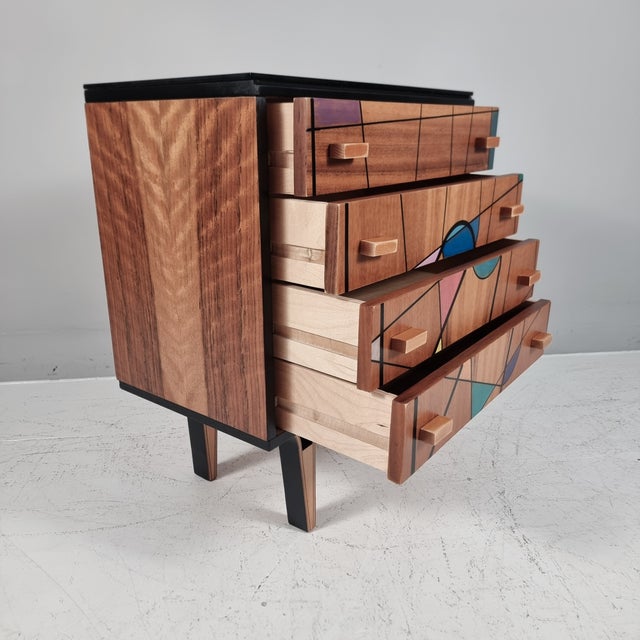 Vintage Bedside Table, 1970s For Sale - Image 9 of 11
