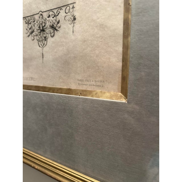 Traditional Antique French Framed Engraving For Sale - Image 3 of 17