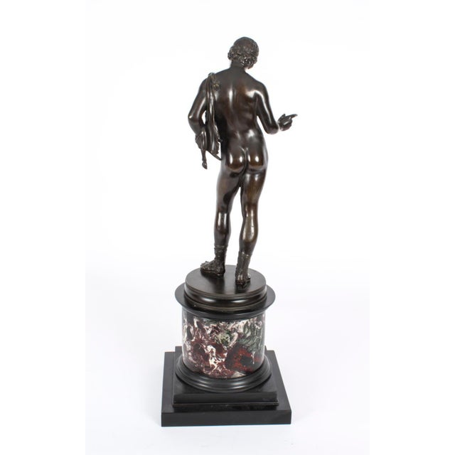 Grand Tour Figure of David, 19th Century, Bronze For Sale - Image 11 of 18