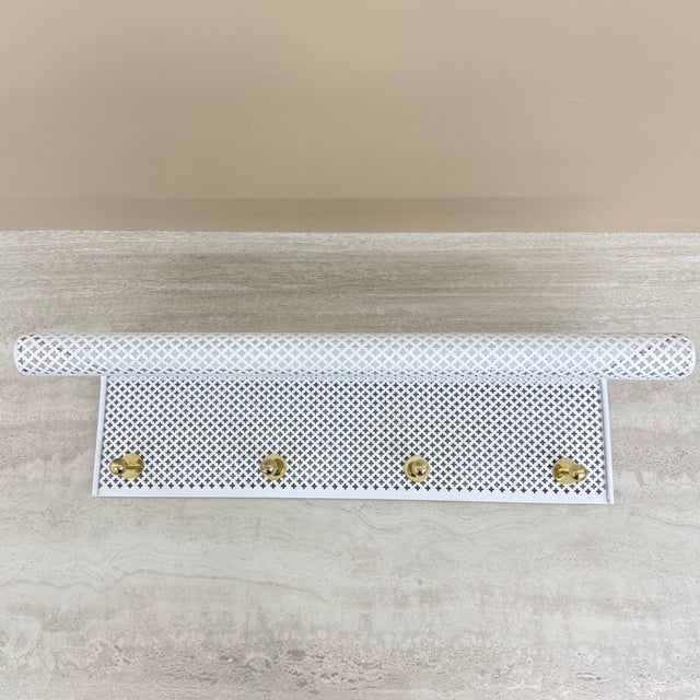 Coat Rack in the style of Mathieu Matégot, 1950s For Sale - Image 4 of 18