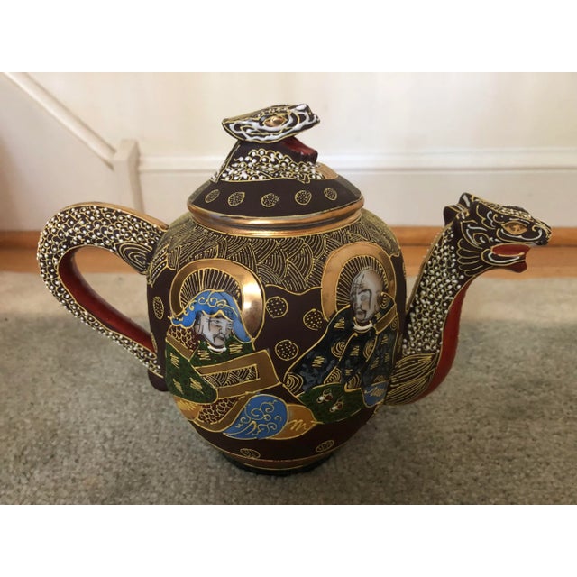 Moriage Dragon Ware Tea Set, 13 Pieces For Sale In Philadelphia - Image 6 of 12