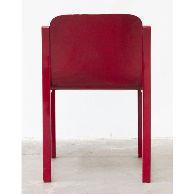 1960s T70 Mito Chair by Carlo Bartoli, 1960s, Set of 4 For Sale - Image 5 of 9