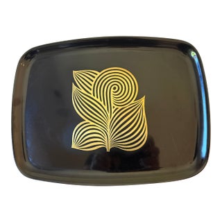 Couroc of Monterey Garfinkel's Logo Serving Tray For Sale
