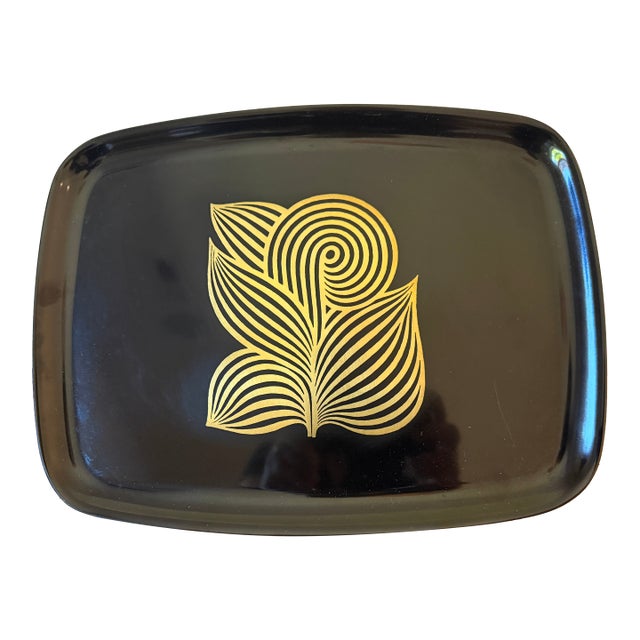 Couroc of Monterey Garfinkel's Logo Serving Tray For Sale