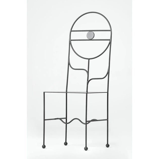 Jungle chair by qvinto studio unique piece. Handmade. Dimensions: d 40 x w 40 x h 114 cm. Materials: stainless steel. In...