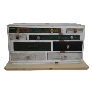 Table Chest of 8 Drawers, 1980 For Sale