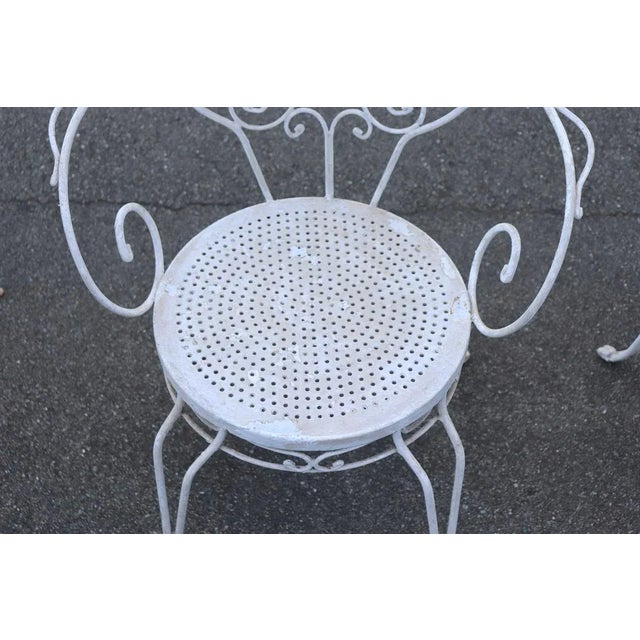 Fantastic vintage Italian garden set from the 1970s circa. The set consists of a round table and 6 armchairs. This set is...