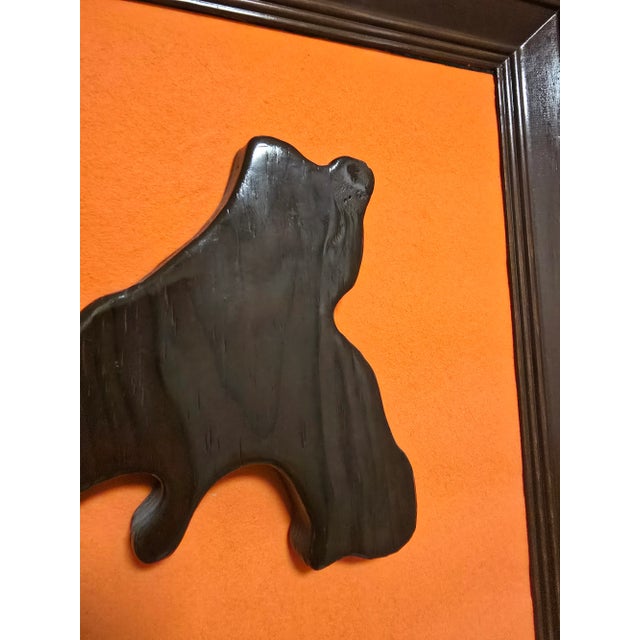 Mid-Century Modern 1970s Whidbey Island Wa Handmade Mid Century Modern Wall Decor For Sale - Image 3 of 16