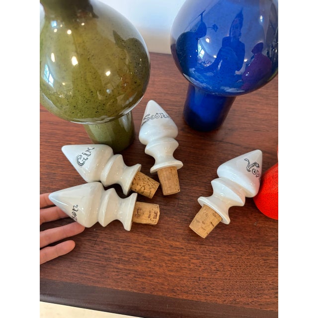 Alvino Bagni Decanter Set MCM Bitossi For Sale In New York - Image 6 of 10