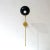 Mid-Century Modern Italian Adjustable Wall Light in Brass For Sale - Image 3 of 9