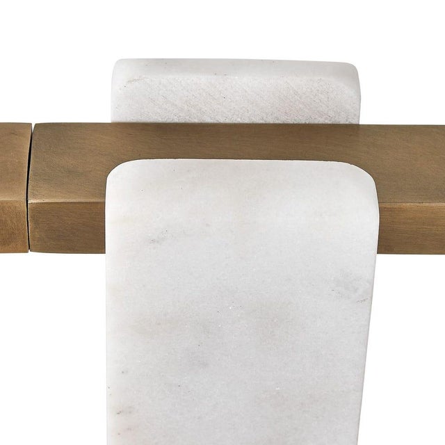 Cool Marble Column Lamp For Sale - Image 4 of 6