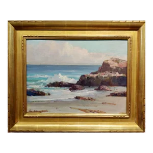 Jack Wilkinson Smith -Laguna Beach Enchanted Coastline-Oil Painting