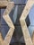 1980s Vintage Postmodern Tessellated Stone Candlesticks, Pair, Karl Springer Style For Sale - Image 5 of 5