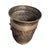 Art Deco 1970s Copper Embossed Planter For Sale - Image 3 of 4