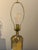 Mid-Century Modern 1970s Clover Lamp Company Faceted Brass Column Table Lamp For Sale - Image 3 of 10