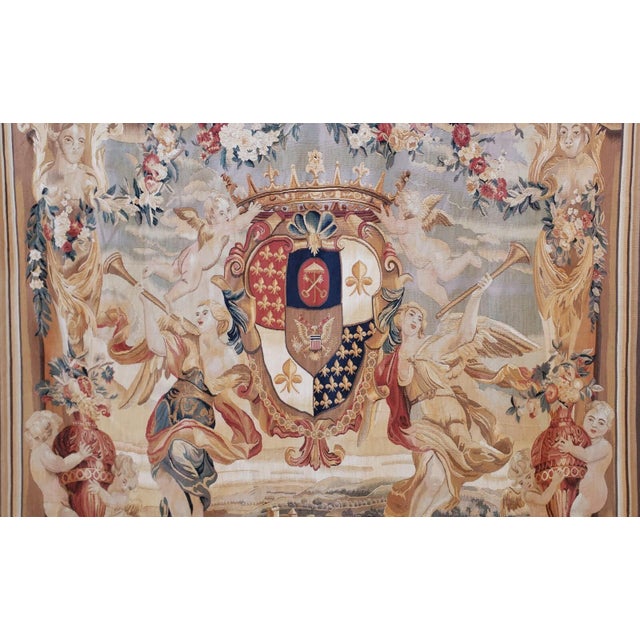 Classical Roman A Classical Style Tapestry For Sale - Image 3 of 9