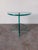 1980s Postmodern Italian Design Geometric Sculptural Glass Side Table For Sale - Image 11 of 12
