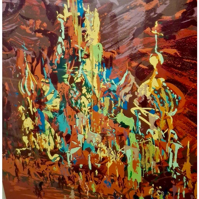 LeRoy Neiman's “Red Square” Serigraph on Paper For Sale In San Francisco - Image 6 of 13