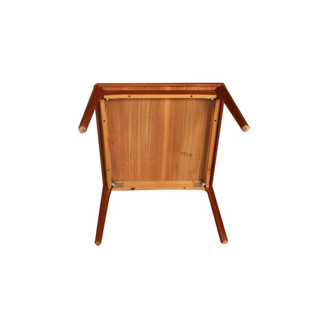 Mid Century Vejle Stole Mobelfabrik Danish Side Table For Sale In Baltimore - Image 6 of 11