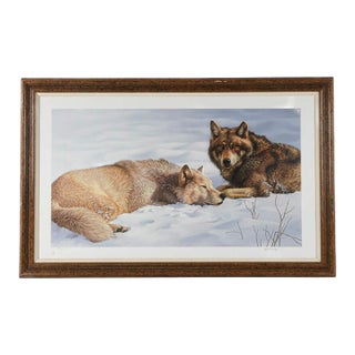 Framed "Weary Travelers" Print by Bob Henley For Sale