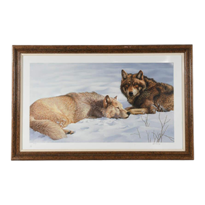 Framed "Weary Travelers" Print by Bob Henley