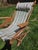 Mid-Century Modern Vintage Folding Lounge Beach Chair Rocker For Sale - Image 3 of 9