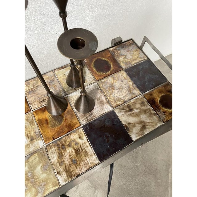 Metal Vintage Candleholders, 1980s, Set of 3 For Sale - Image 7 of 18