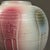 Vintage Japanese Postmodern Vase With Green/Blue and Red Crackle Glaze Detail, Signed For Sale - Image 4 of 6