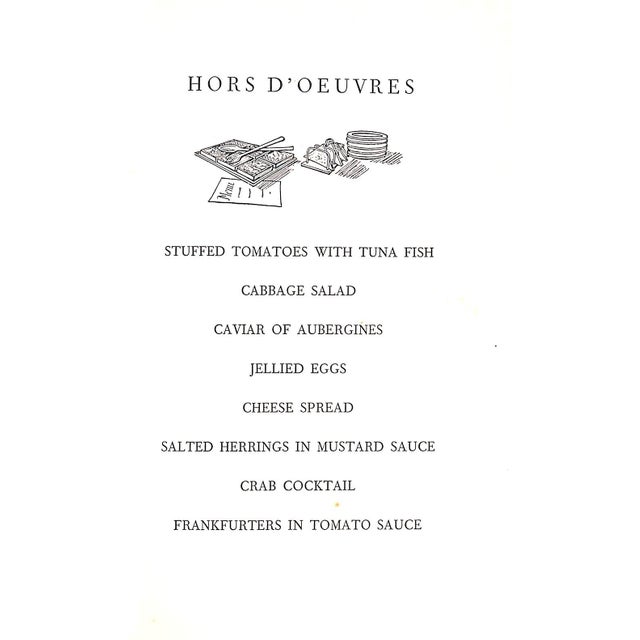 "Good Food From Abroad" 1953 Andronikov, Salome For Sale - Image 10 of 12