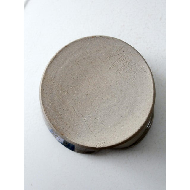 Vintage Studio Pottery Bowl For Sale - Image 10 of 12