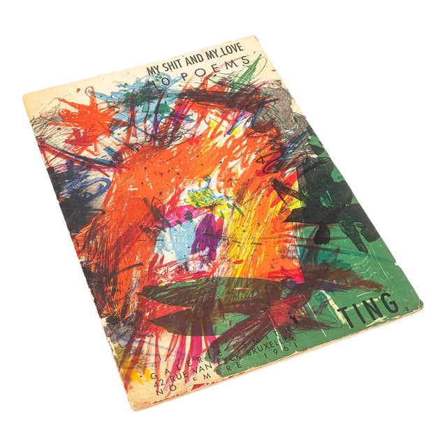 Walasse Ting - My Shit and My Love: 10 Poems, Hand Signed Artist Book 1961 For Sale