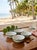 Forest Green Fern & Co. X Anthropologie "The Palm Collection" Porcelain Small Bowls - Set of 4 For Sale - Image 8 of 10