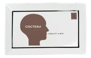 Nicola L. La Belle Et La Bete "Cocteau" Ceramic Tray