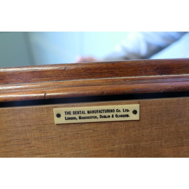 Brown Chest of Drawers in Walnut For Sale - Image 8 of 9