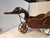 Hand Carved Wood Goose Wagon by Pruitt"s Place For Sale - Image 4 of 11