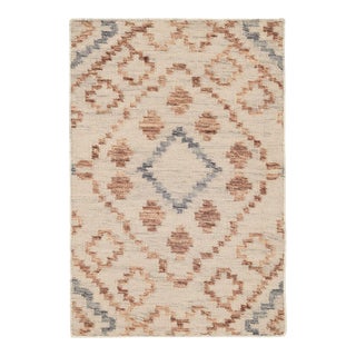 Kit Kemp for Dash & Albert Jelly Roll Sky Woven Wool Rug, 7' 6" x 9' 6" For Sale