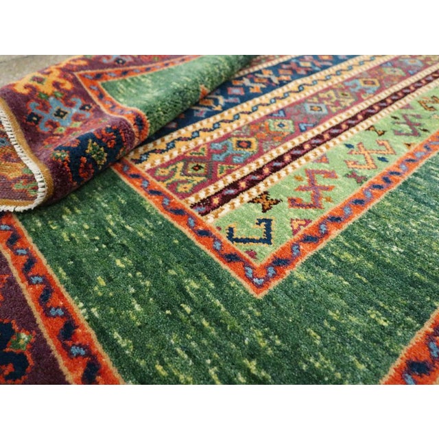 Galerie Shabab Collection Mid-20th Century Turkish Anatolian Accent Rug For Sale - Image 9 of 9